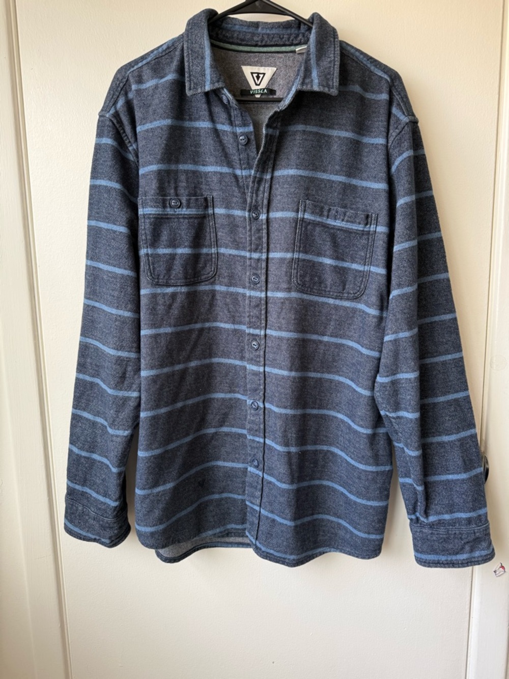 Vissla Men’s Shaver Long Sleeve Flannel Size XL